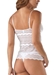 Cosabella Ceylon Long Camisole in White with Matching Panty