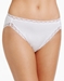 Natori Bliss French Cut Cotton Panty in White