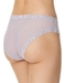 Natori Feathers Basics Hipster Panty in Purple Rose, Back View