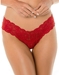 Never Say Never Cutie Lowrider Thong in Mystic Red