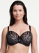 Chantelle Graphic Support Lace Full Coverage Unlined Bra, Up to G Cup!, Style # 21S1 - 21S1