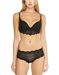 Cosabella Ceylon Lowrider Lace Hotpant in Black with Matching Bra