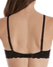 Cosabella Never Say Never 'Candie' Underwire Bra in Black, Back View