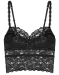Cosabella Never Say Never 'Shorty Cropped' Cami in Black