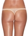 Cosabella Soire Classic Sheer Lowrider Thong in Blush, Back View