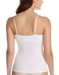 Cosabella Talco Long V-Neck Camisole in White, Back View