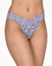 Hanky Panky Cross-Dyed Original Rise Thong in Chambray/Ivory