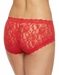 Hanky Panky Signature Lace Girl-Kini in Fiery Red, Back View
