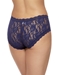 Hanky Panky Signature Lace Girl-Kini in Odyssey Blue, Back View