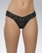 Hanky Panky Signature Low Rise Lace Thong in Black