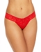 Hanky Panky Signature Low Rise Lace Thong in Fiery Red