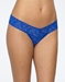 Hanky Panky Signature Low Rise Lace Thong in Sapphire