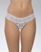 Hanky Panky Signature Low Rise Lace Thong in White