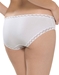 Natori Bliss Girl Brief Panty in White, Back View