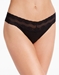 Natori Bliss Perfection One-Size Thong in Black