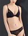 Natori Feathers Basics Hipster Panty and Matching Bra in Black
