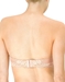 Natori Feathers Strapless Underwire Bra in Cafe, Back View