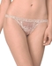 Natori Feathers Thong Panty in Cafe