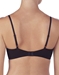 OnGossamer Next to Nothing Wireless Bralette in Black, Back View