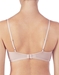 OnGossamer Next to Nothing Wireless Bralette in Champagne, Back View