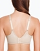 Basic Beauty T-Shirt Spacer Underwire Bra in Sand, Back View