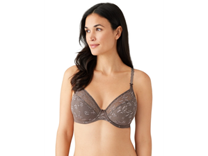 Wacoal Lifted In Luxury Underwire Bra, Style #855433, Up to H Cup Lifted in Luxury bra, Wacoal Underwire Bra, Full Coverage bras, Soft Cup bras, Full Figure, 855433, full busted, big bras, best bras, wacoal-america, wacoal america, wacoal - America
