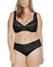 Cosabella Never Say Never 'Lovelie' Plus Size Thong and Bra in Black