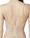 Le Mystere Soiree Longline Convertible Bustier in Natural, Back View