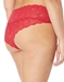 Never Say Never Extended Hottie Lowrider Hotpant in Mystic Red, Back View