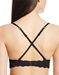 Never Say Never Say Never/Soire Convertible Bra in Black, Back View Criss Crossed