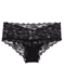 Never Say Never Hottie Lowrider Hotpant in Black