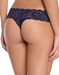 Never Say Never Cutie Lowrider Thong in Navy Blue, Back View