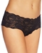 Never Say Never Hottie Lowrider Hotpant in Black