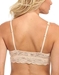 Cosabella Never Say Never Padded 'Sweetie' Bralette in Blush, Back View