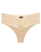 Cosabella Never Say Never 'Lovelie' Plus Size Thong in Blush