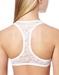 Cosabella Never Say Never 'Racie' Racerback Wireless Bralette in White, Back View